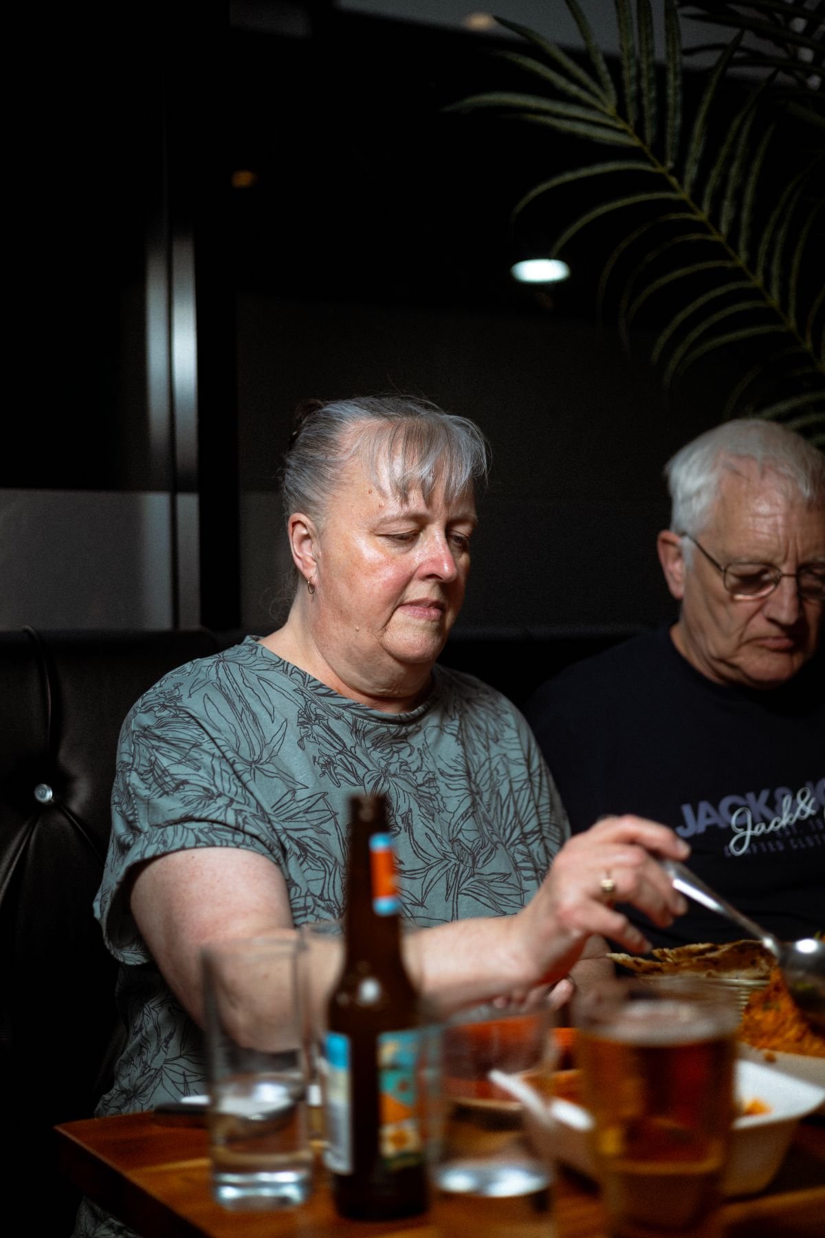 Guests dining at Two Fat Indian